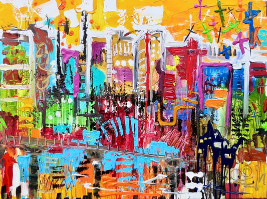Abstract City scape