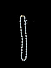 Load image into Gallery viewer, 23/26 Akoya Cultured Pearls with 14k yellow gold clasp
