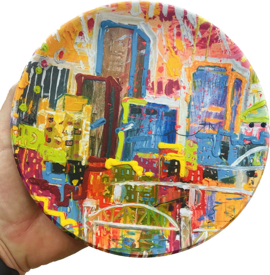 Functional & Decorative plate small little rock