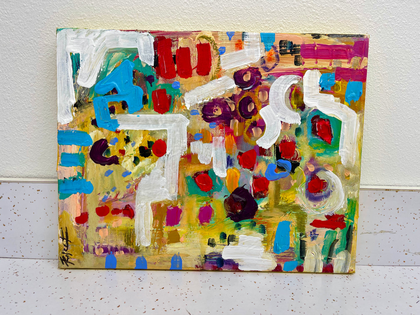 Abstract Color 11"x14"