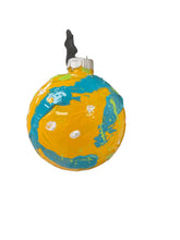 Load image into Gallery viewer, &quot;Y&quot; Christmas Ornament Glass 4-1/2
