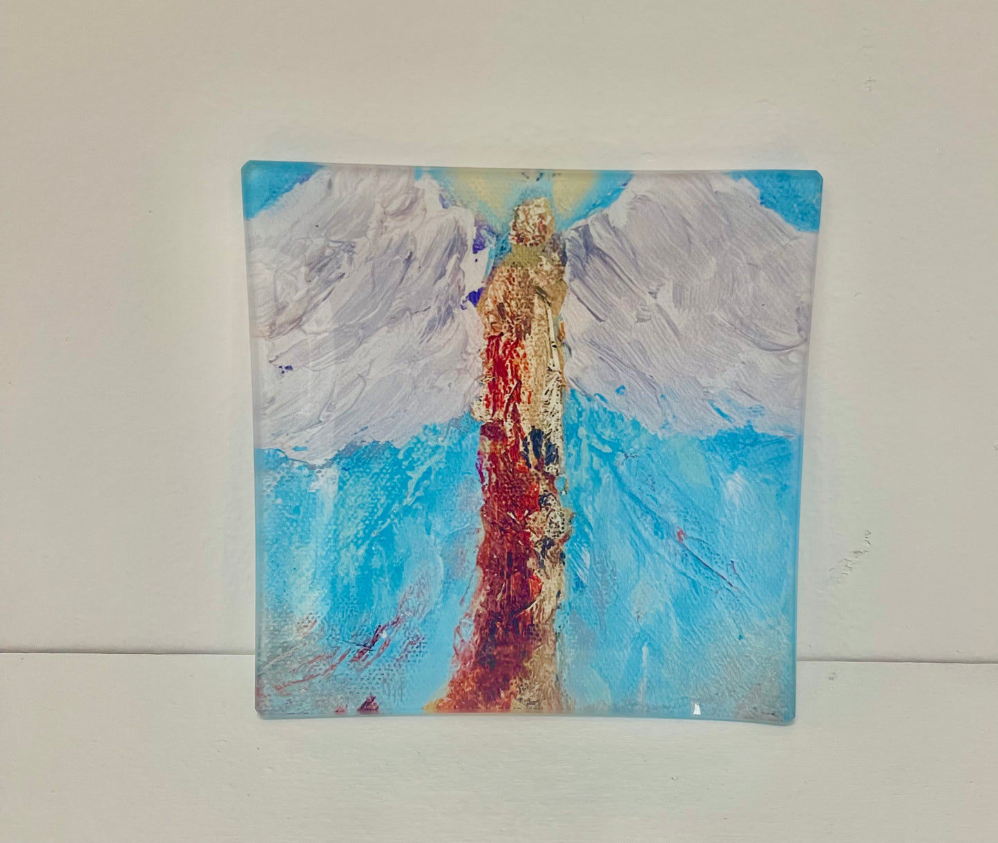 Glass Tray Angel