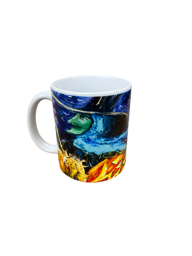 Taza de bruja de Halloween 