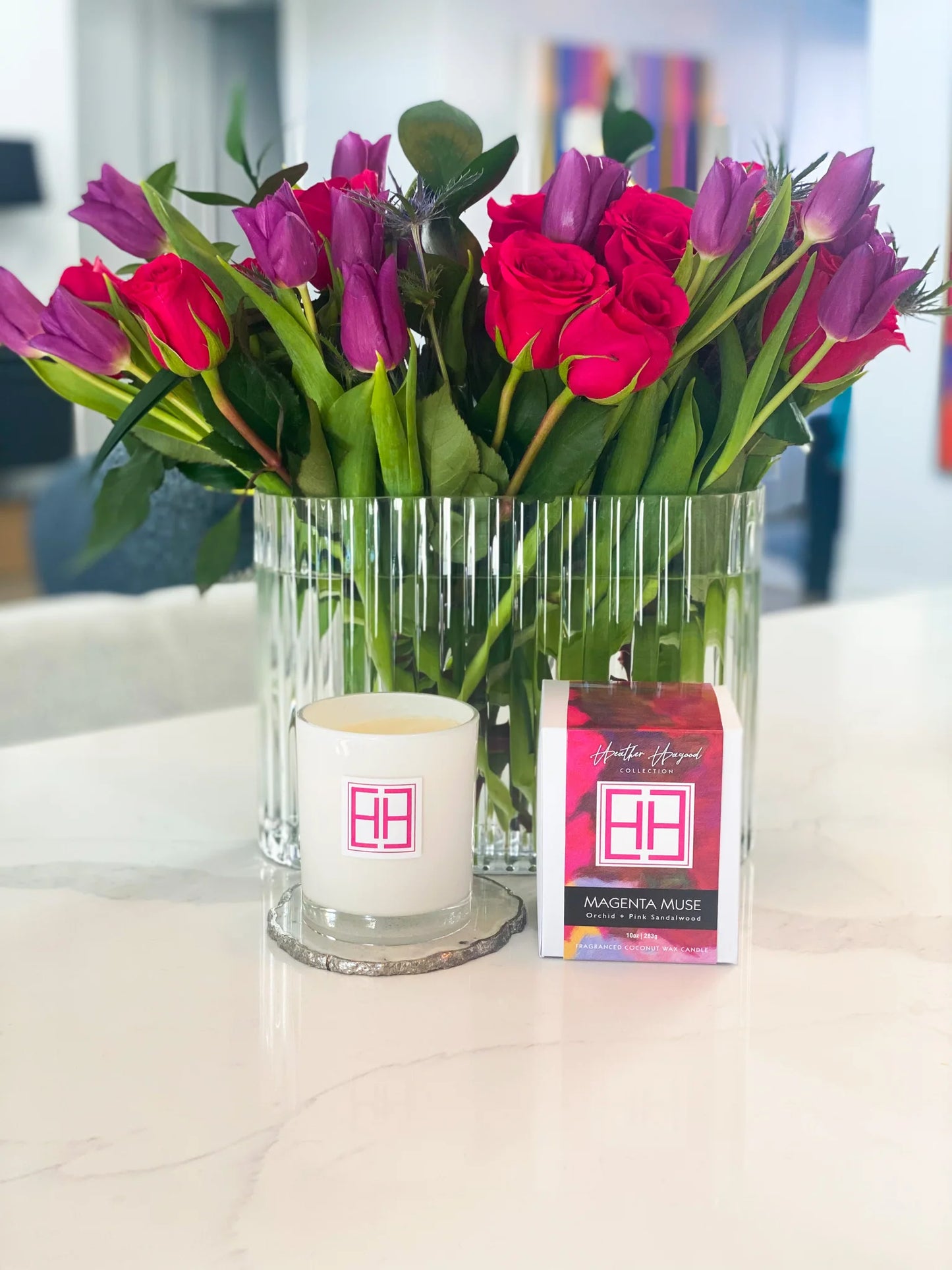 HH Candle Collection Scent: Magenta Muse