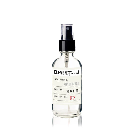 Spray de ambiente Eleven Point con aroma a abedul plateado