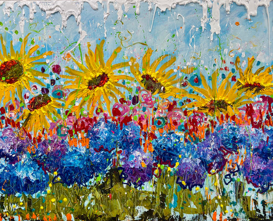 Después de la lluvia 48"x60" 