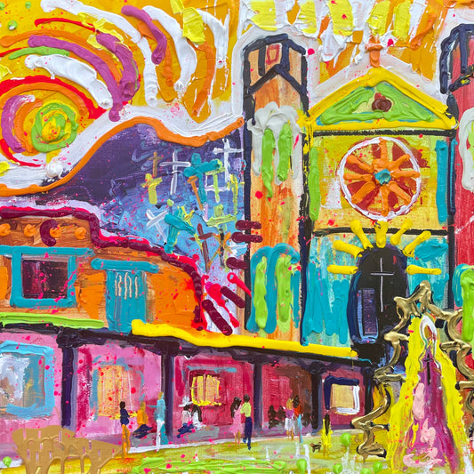 24"x24" SANTA FE Ubicado en The Thornwood Gallery 