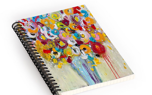 Cuaderno floral