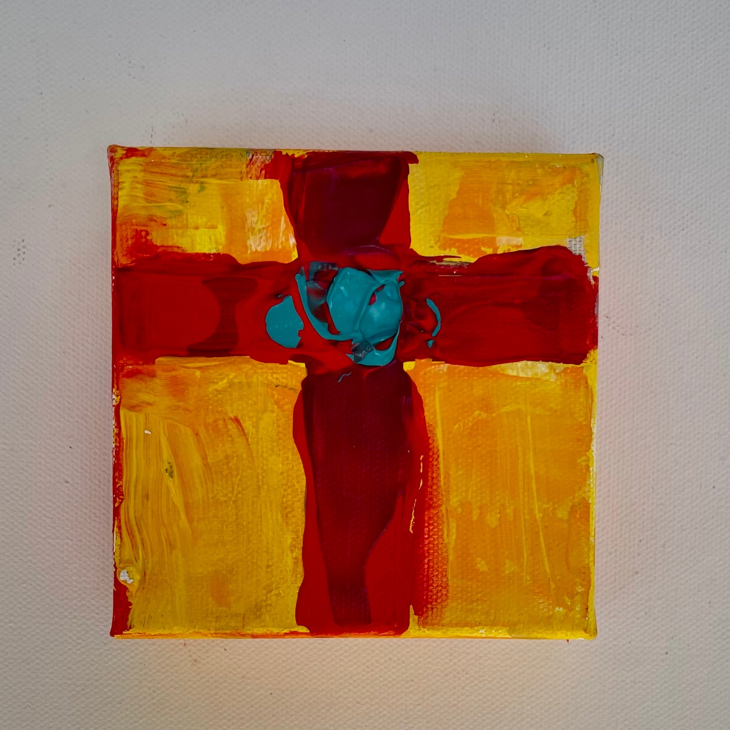 RED CROSS  4"X4"