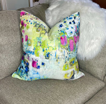 Load image into Gallery viewer, Green Garden Accent Pillow in 3 available sizes

