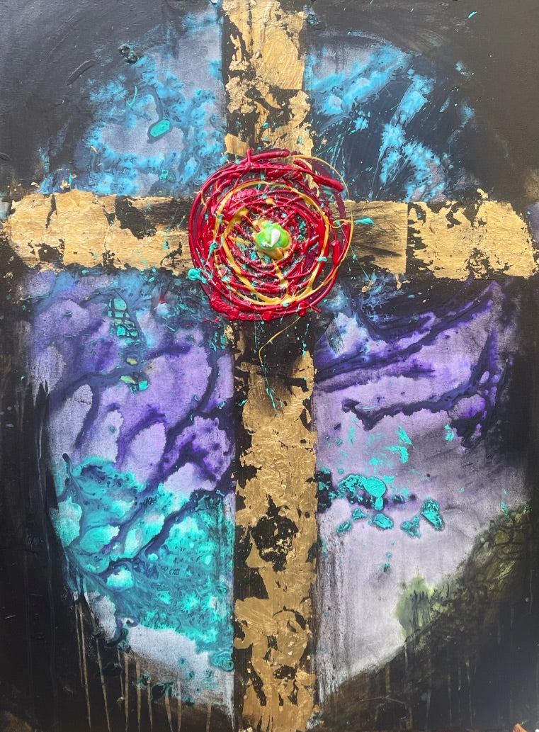 Cross  11"X14"