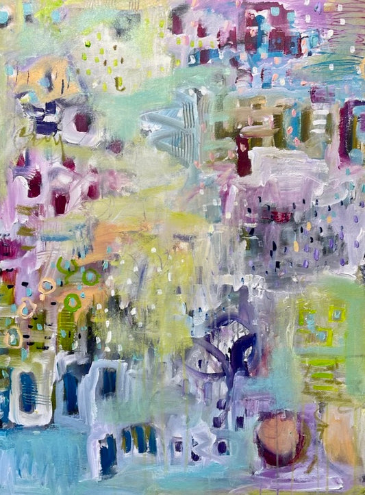 El amor está en el aire 40"x30" 