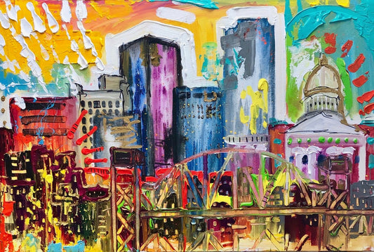 PAISAJE URBANO DE LITTLE ROCK-VENDIDO