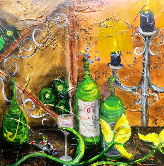Pintura de vino
