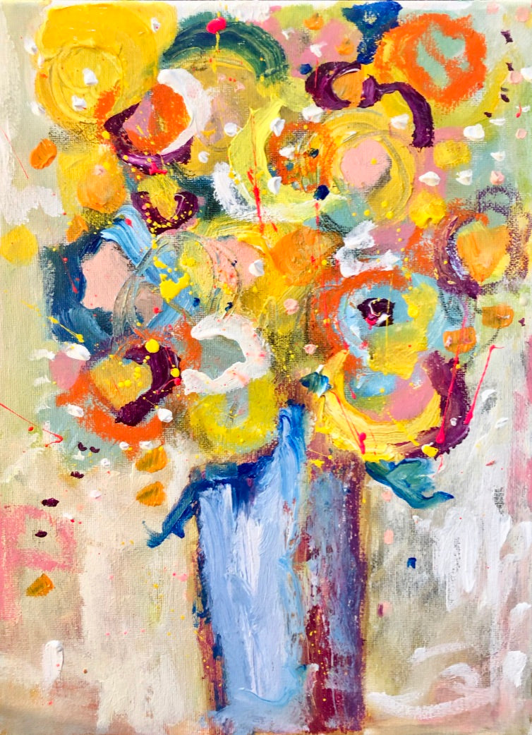 FLOWERS 11"X14"