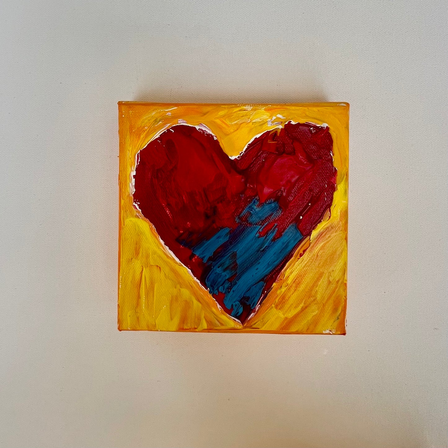 I LOVE YOU 6"X6"
