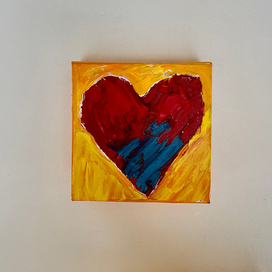 I LOVE YOU 6"X6"