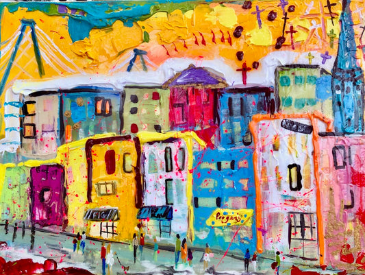 FILA ARCOÍRIS DE CHARLESTON 16" X 20" 