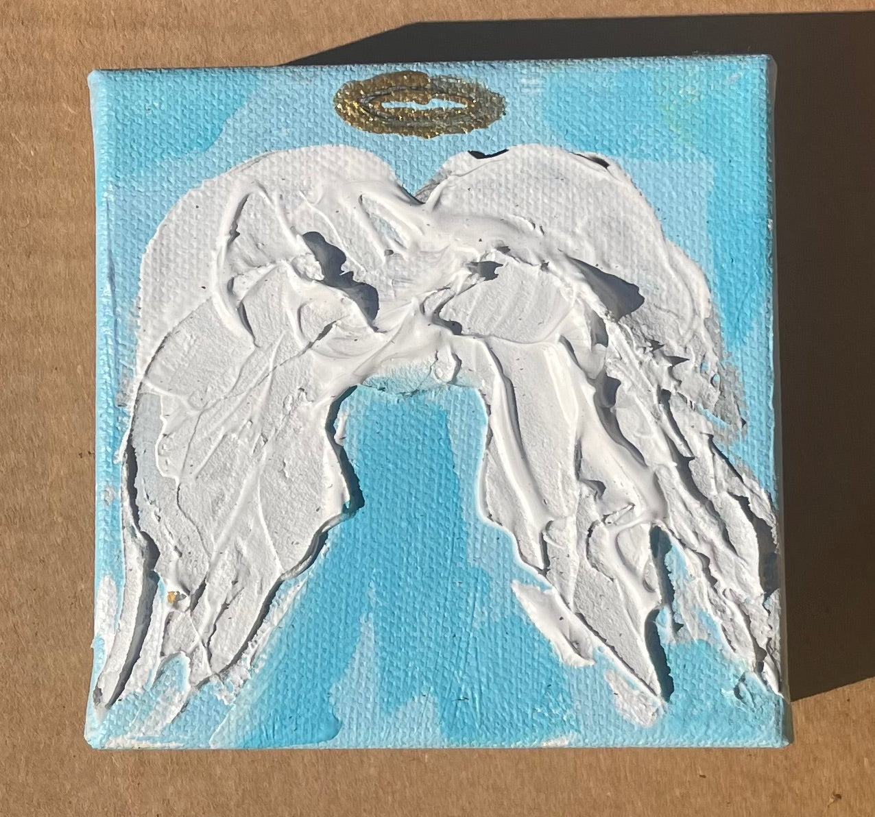 Angel Wings Can be Personalized  4"x4"
