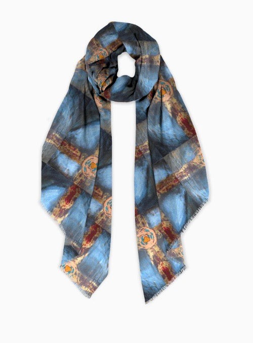 NEW!!!!!! LUXURIOUS CROSS SCARF